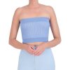 Online Crop Top Punto Bandeau Hauts