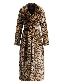 Online Grand Abri Avec Piece Leopard Synthetique Avec Lazo Vetements D'Exterieur