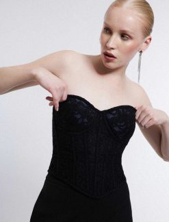 New Blouse Bustier Fermee Hauts