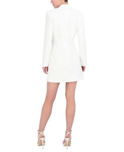 Wholesale Robe Blazer Effet Drape Cocktail