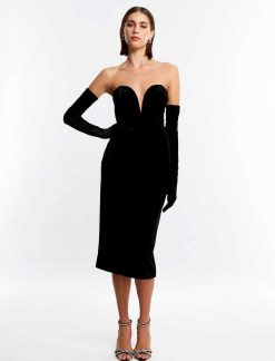 Best Robe Bodycon Terciofel Avec Guantes Nuit