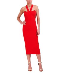 Online Robe Midi Lisse Decoupee Punto Occasionnel