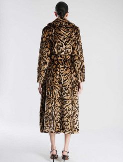 Online Grand Abri Avec Piece Leopard Synthetique Avec Lazo Vetements D'Exterieur