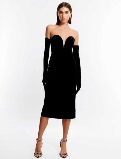 Best Robe Bodycon Terciofel Avec Guantes Nuit