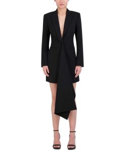 Best Robe Blazer Effet Drape Cocktail