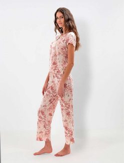 Hot Grand Ensemble De Pyjama A Imprime Fleuri Pyjamas