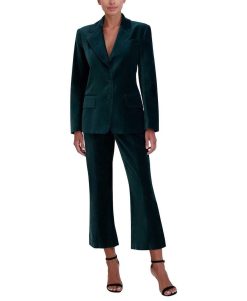 Wholesale Blazer Solapa Ancha Terciopelo Vetements D'Exterieur