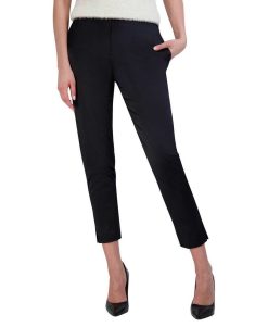 Online Pantalon En Satin Coupe Slim Pantalons