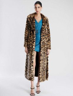 Online Grand Abri Avec Piece Leopard Synthetique Avec Lazo Vetements D'Exterieur