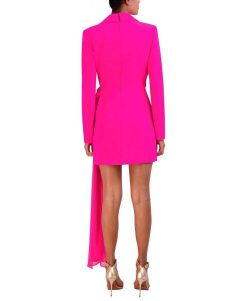 Online Robe Blazer Drapee Cocktail