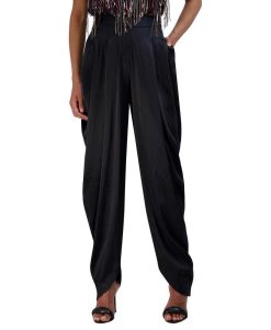 Best Pantalon Saroule En Satin Pantalons