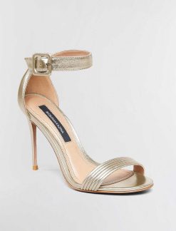 Best Chaussures A Talons Metalliques Avec Bride Reglable Chaussures