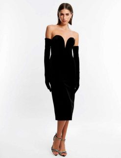 Best Robe Bodycon Terciofel Avec Guantes Nuit