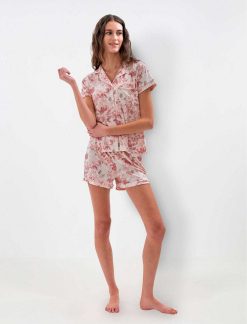 Online Ensemble De Pyjama A Imprime Fleuri Pyjamas